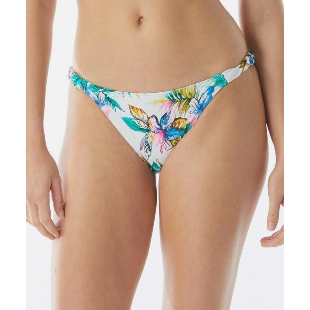 Sundazed Lizzie Multi Print Shirred Strap Bikini Bottoms
Size Small • NWT